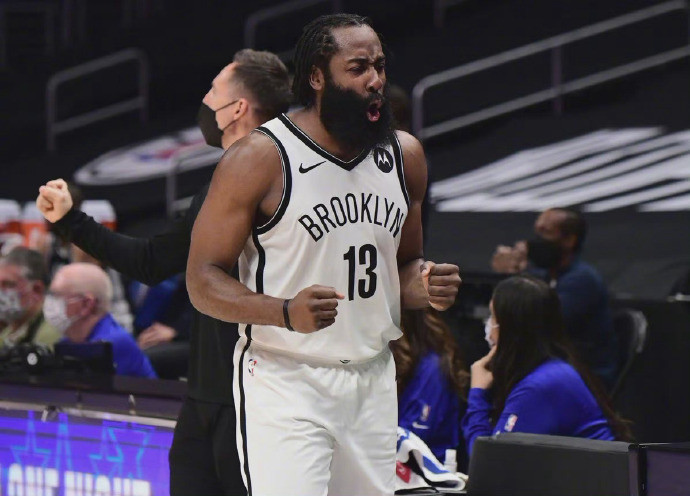  哈登50分加时惜败太阳队  